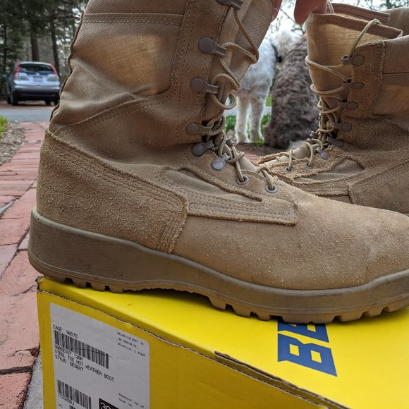 Belleville 300 DST Men's Steel Toe Hot Weather Boots Size 12.0R Desert - Picture 9 of 16